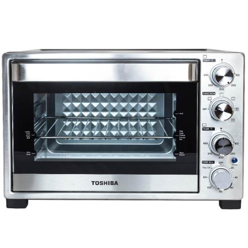 Midea MC32ACGSS Toshiba 6-Slice Convection Toaster Oven - Stainless Steel