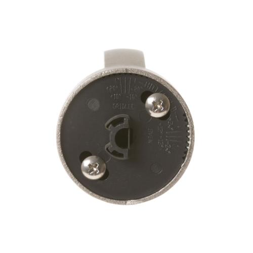 GE Part# WB03X10220 Oven Temperature Knob (OEM) Silver