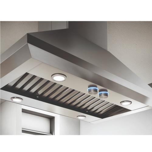 Elica ELI136S1 Aspire Leone 36" Island Chimney Hood 1,200 CFM