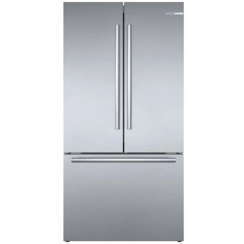 Bosch B36CT80SNS/09 800 Series French Door Bottom Mount Refrigerator 36'' Easy Clean Stainless Steel