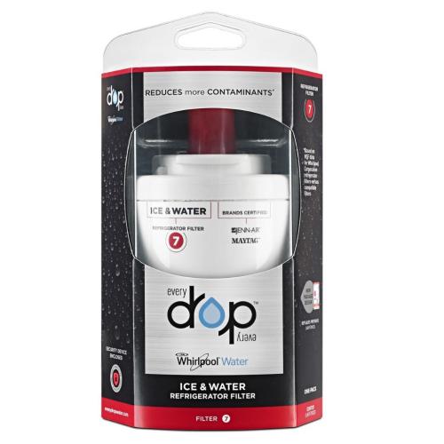 Whirlpool Part# EDR7D1 Single Water FIlter 7 (OEM) Red