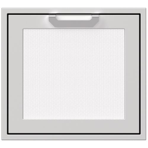 Hestan AGADR24WH Single Access Door, Hinge Right, Marquise, 24-Inch - White