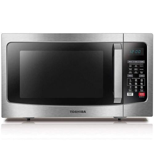 Midea EC042A5CSS Toshiba 1.5 Cu. Ft. Smart Convection Microwave, Stainless Steel