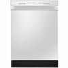 Midea MDF24P2BWW 24-Inch Front Control Hybrid Tub Dishwasher, White