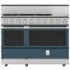 Hestan KRG485GDNGGG Range, 5 Burner With Griddle, All Gas, 48-Inch - Ng - Dark G