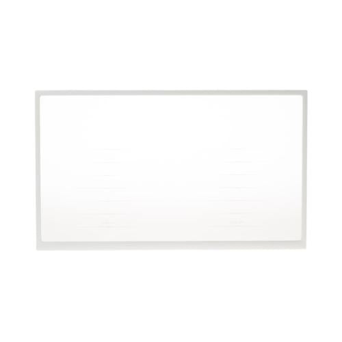 GE Part# WR32X10481 End Cap Glass Shelf Assembly (OEM)
