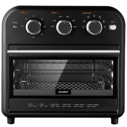 Midea COA101ABK 13.6L Retro Air Fryer Toaster Oven - Black