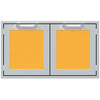 Hestan AGLP36YW Double Sealed Pantry Storage Doors, Marquise, 36-Inch - Yell Parts