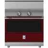Hestan KRI36BKBG Range, Induction, 36 - Black - Burgundy Parts
