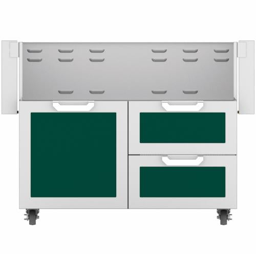 Hestan GCR42GR Double Drawer And Door Cart, 42-Inch - Green