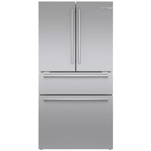 Bosch B36CL80SNS/06 800 Series French Door Bottom Mount Refrigerator 36'' Easy Clean Stainless Steel