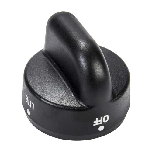Whirlpool Part# WPW10078400 Burner Knob (OEM) Front,Right
