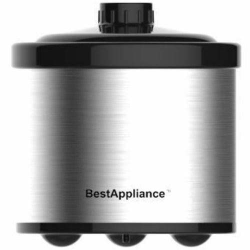 Midea MDYHB06A 0.6-Quart Mini Round Slow Cooker for Dips and Sauces