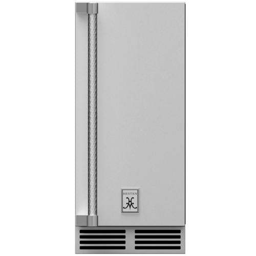Hestan GIMR15 Outdoor Ice Machine, Right Hinged, 15-Inch