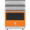 Hestan KRD304NGOR 30 Inch Duel Fuel 4 Burner Range -NG-Orange