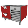 Hestan HFBS48RD Freezer Base, 48-Inch , Self-Contained, Assembly, Red Parts