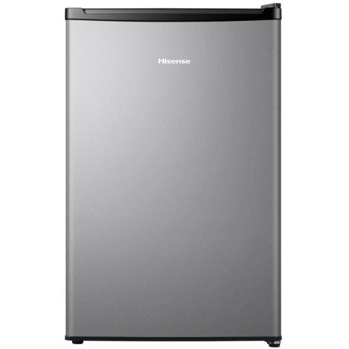 Hisense LCR44D6NSE 4.4-Cu Ft Freestanding Mini Fridge (Silver)