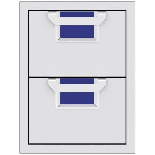 Hestan AEDR16BU Double Drawer, 16-Inch - Blue