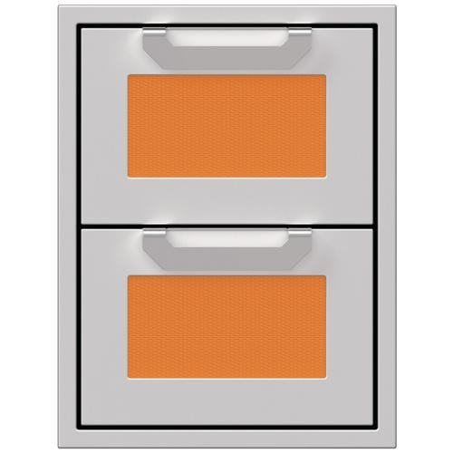 Hestan AGDR16OR Assembly, Double Drawers, Marquise, 16-Inch -Orange