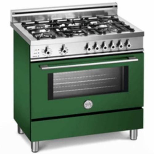 Bertazzoni X365PIRVE Professional Series 36 Inch Pro-Style Dual-Fuel Range with 5 Sealed Burners