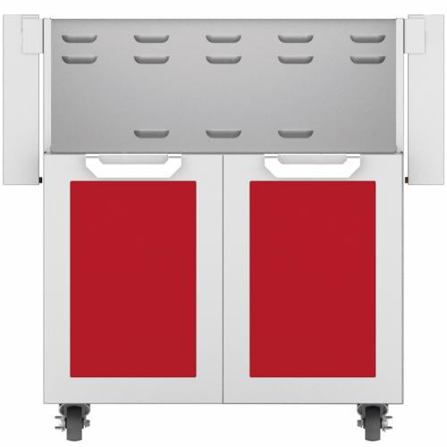Hestan GCD30RD Double Door Cart, 30-Inch - Red