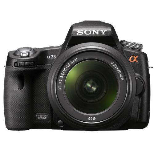 Sony SLTA33Y Digital Camera With Translucent Mirror Technology