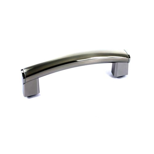 GE Part# WB15X30481 Handle (Black Stainless) - Genuine OEM