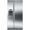 Bosch B20CS30SNS/03 300 Series Freestanding Counter-Depth Side-By-Side Refrigerator 36'' Easy Clean Stainless Steel