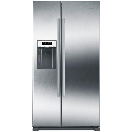 Bosch B20CS30SNS/03 300 Series Freestanding Counter-Depth Side-By-Side Refrigerator 36'' Easy Clean Stainless Steel
