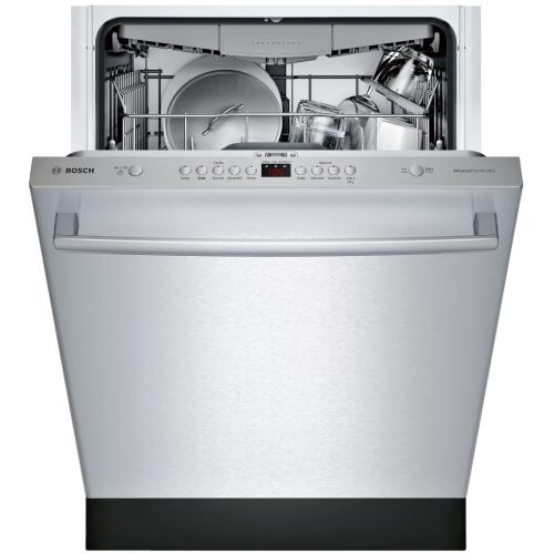 Bosch SHXM4AY55N/01 100 Series Dishwasher 24'' Stainless Steel