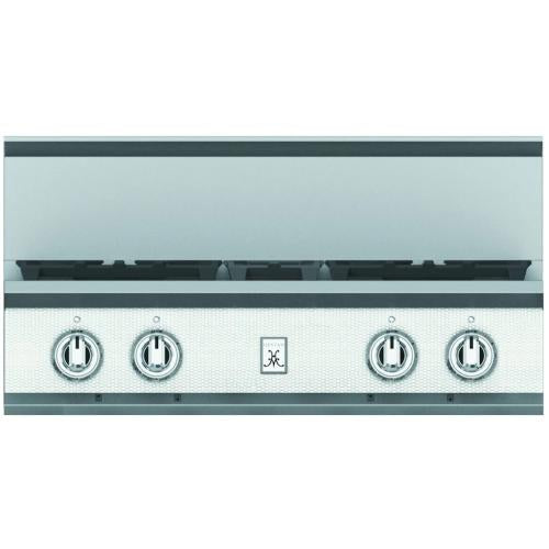 Hestan KRT304LPWH Rangetop, 4 Burner, 30-Lp-White