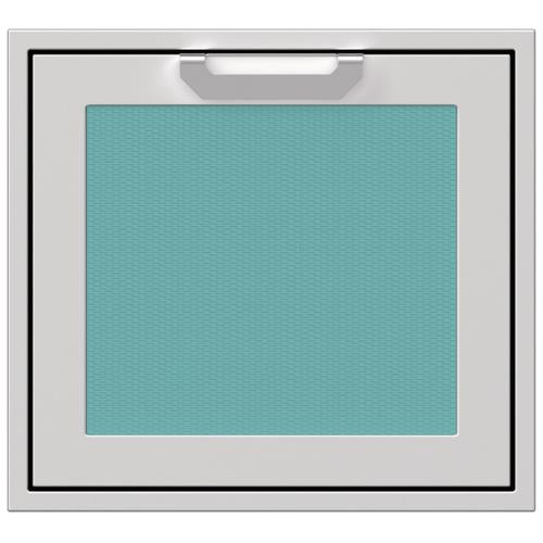 Hestan AGADR24TQ Single Access Door, Hinge Right, Marquise, 24-Inch - Turquoi