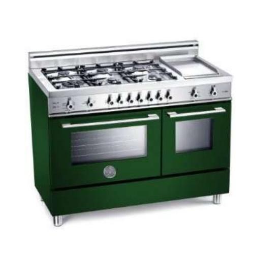 Bertazzoni X486GGGVVE Professional Series 48 Inch Pro-Style Gas Range with 6 Sealed Burners