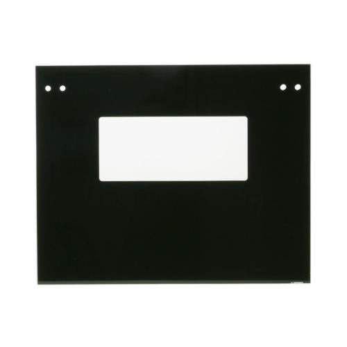 GE Oven Glass Outer Oven Door Panel (Black) JGRP20BEJ2BB
