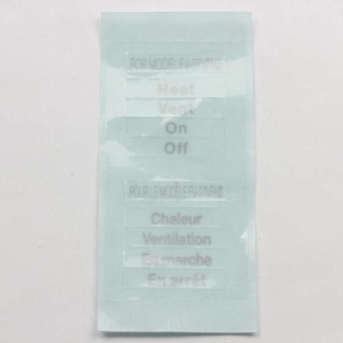 Panasonic Label - FFV5530066S