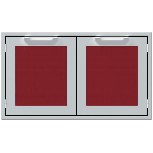 Hestan AGLP36BG Double Sealed Pantry Storage Doors, Marquise, 36-Inch - Burg