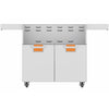 Hestan ECD42OR Double Door Cart, Aspire, 42-Inch - Orange Parts