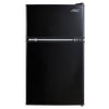 Midea ATMP031AEB 3.1 Cu. Ft. Compact Refrigerator - Double Door Black