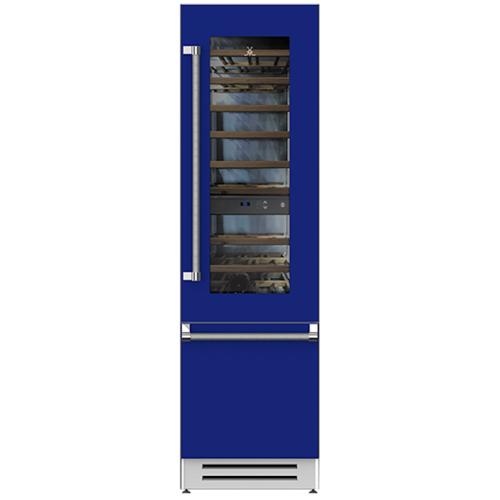 Hestan KRWR24BU Refrigerator With Wine, Right Hinged, 24-Inch - Blue