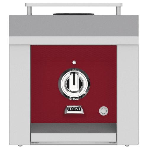 Hestan AGB121LPBG Single Side Burner, Built-In, 12-Inch - Lp - Burgundy
