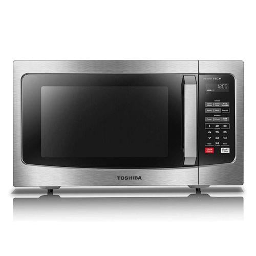 Midea EM245A5CSS 1.6 Cu. Ft. High-Power Microwave Oven, Stainless Steel