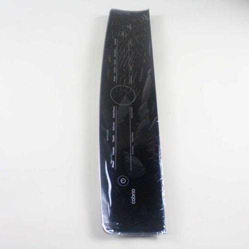 Whirlpool Part# W11133029 Control Panel Overlay (OEM) Black