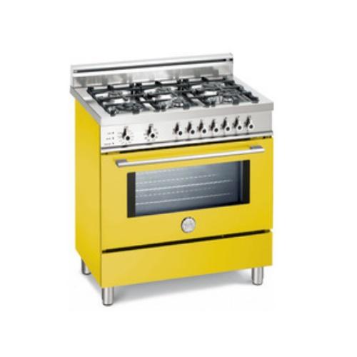 Bertazzoni X366PIRGI Professional Series 36 Inch Pro-Style Dual-Fuel Range with 6 Sealed Burners