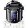 Midea CPC60114MBMS COMFEE' 6-Quart 9-in-1 Electric Pressure Cooker, Black Stainless