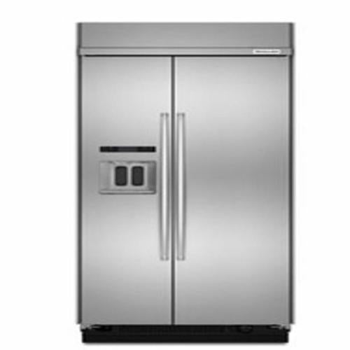 Whirlpool KBSD606ESS00 Built-In Refrigerator - Side-By-Side