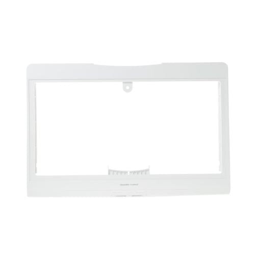 GE Part# WR72X10154 Crisper Drawer Cover W/Grey Graphics (OEM)