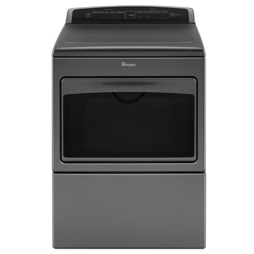Whirlpool WED7500GC0 7.4 Cu. Ft. 26-Cycle Electric Dryer Chrome Shadow