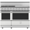 Hestan KRG484GDNGWH Range, 4 Burner With Griddle, All Gas, 48-Inch - Ng - White