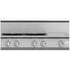 Hestan KRT364GDLP Rangetop, 4 Burner With Griddle, 36-Inch - Lp - Stainless Parts