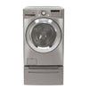 LG WM2701HV 27 Inch Front-Load Washer with 4.5 cu. ft. Capacity, 12 Wash Cycles, Sanitary, Cotton/Towels, BrightWhite, ColdCare, Bulky/Large Cycles, SenseClean System, Child Lock and Stainless Steel Tub Parts